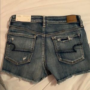american eagle size 8 jean shorts